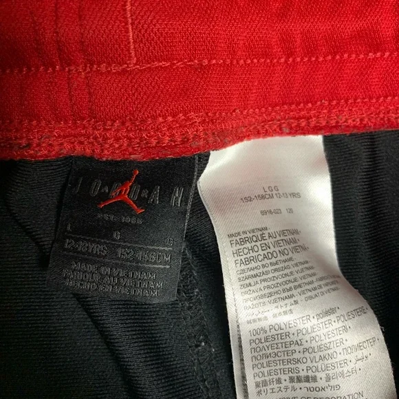 Jordan Black and Red Logo Apparel - Picture 7 of 8